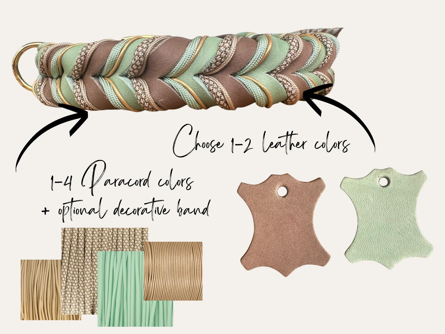 VALENTINSTAG Lederhalsband oder Lederset