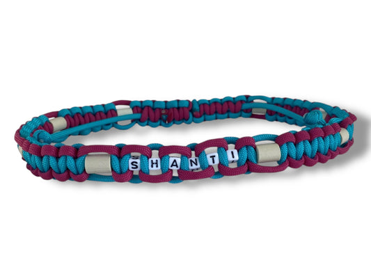 EM-Keramikhalsband “Very Berry & Maledives
Blau”