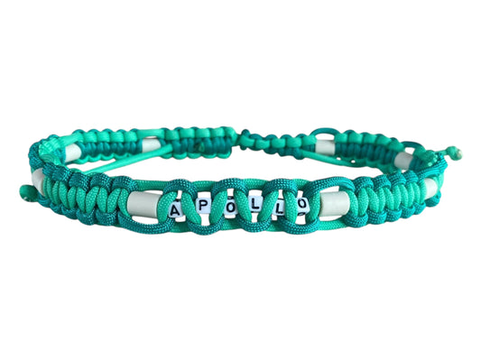 EM-Keramikhalsband “Dark
Turquoise & Aquamarin Blau”