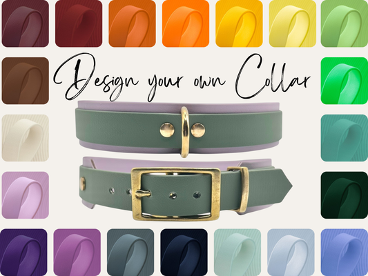 BioThane Halsband  in deiner Wunschfarbe