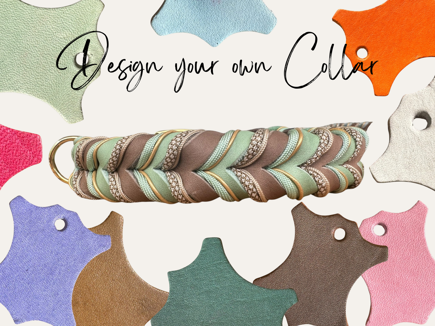 Lederhalsband in deiner Wunschfarbe