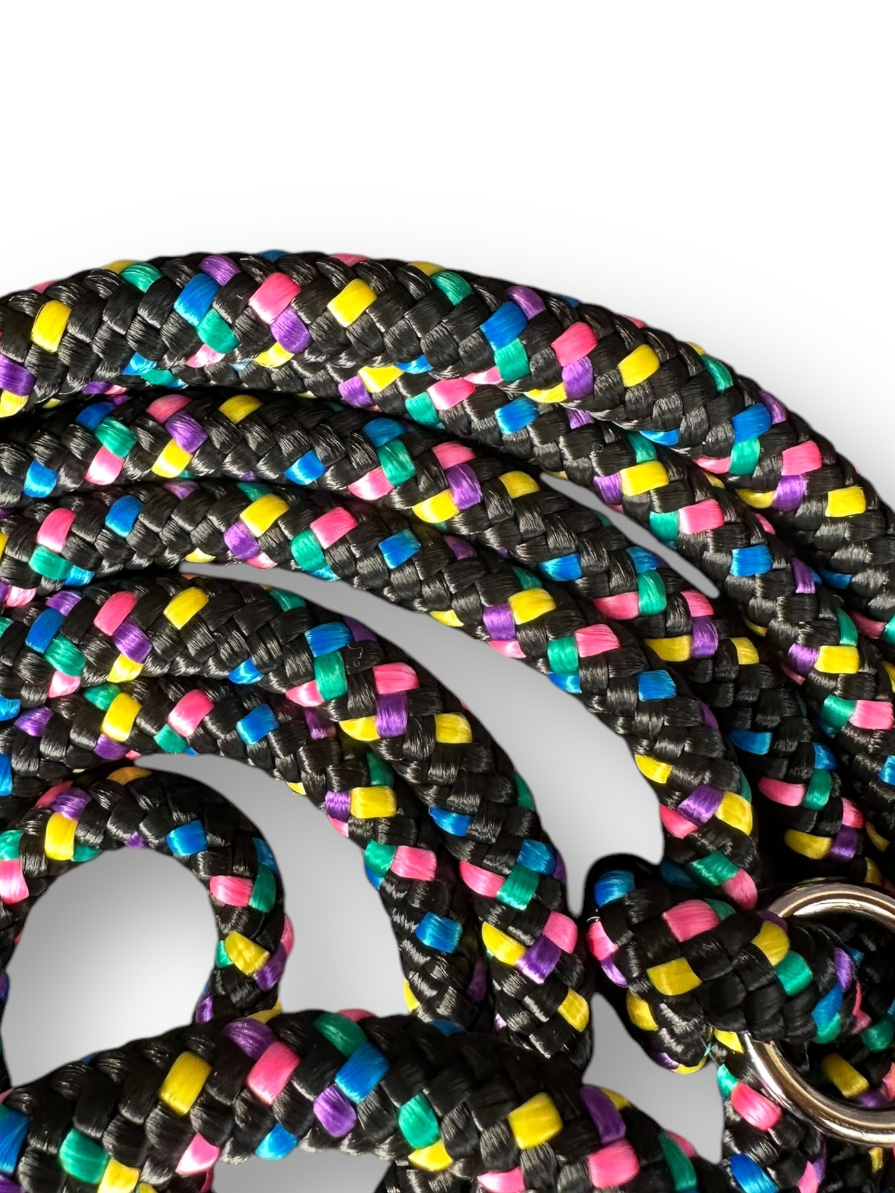 Hundeleine aus 8mm starke Tau aus dem Seil disco mit lapis blauen Details Seil