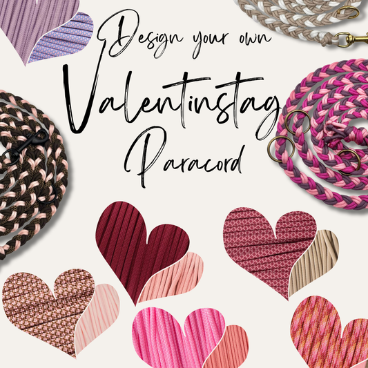 VALENTINSTAG Paracordleine oder Paracordset