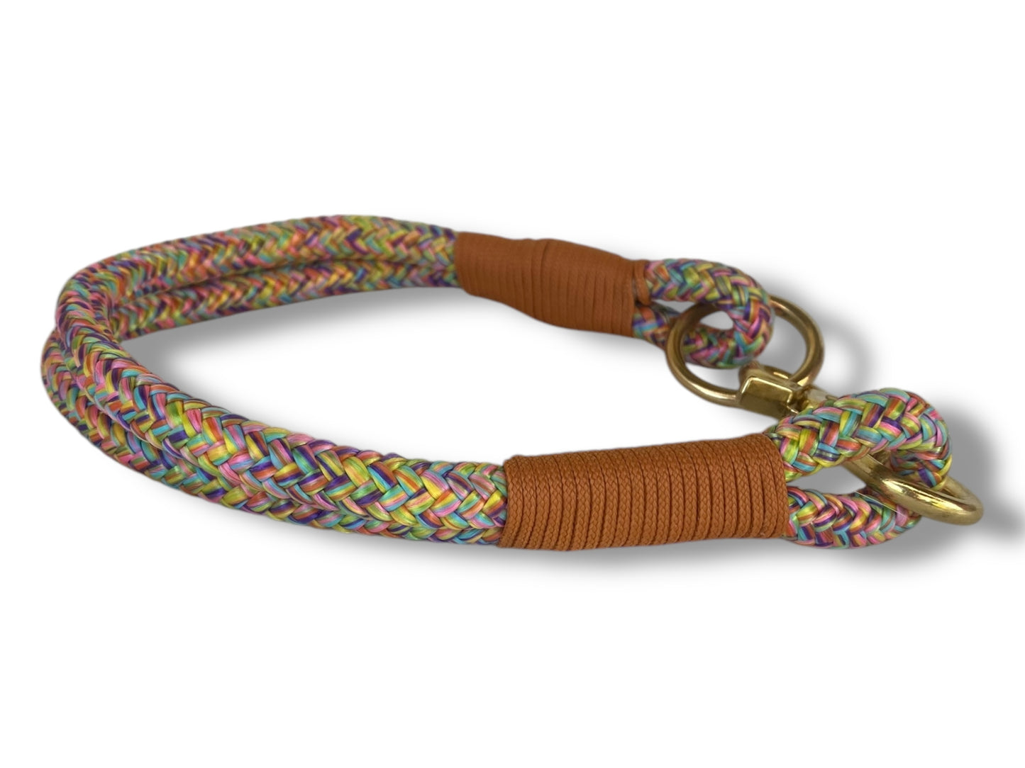 Tau-Set 10mm bestehend aus "Flower Power" Seil & "Mustard" Umwickelung