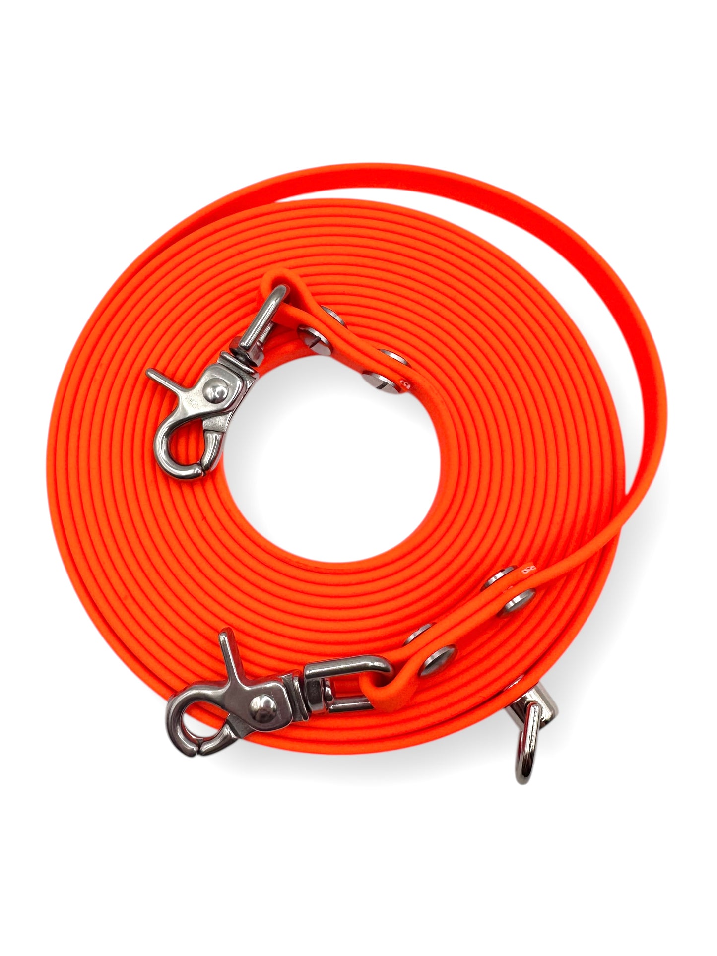 Schleppleine BioThane 9mm MINIMAL in “Orange”