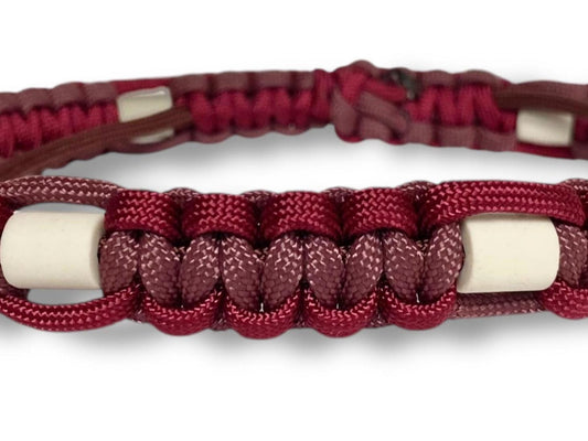 EM-Keramikhalsband “Merlot Rot & Burgundy”