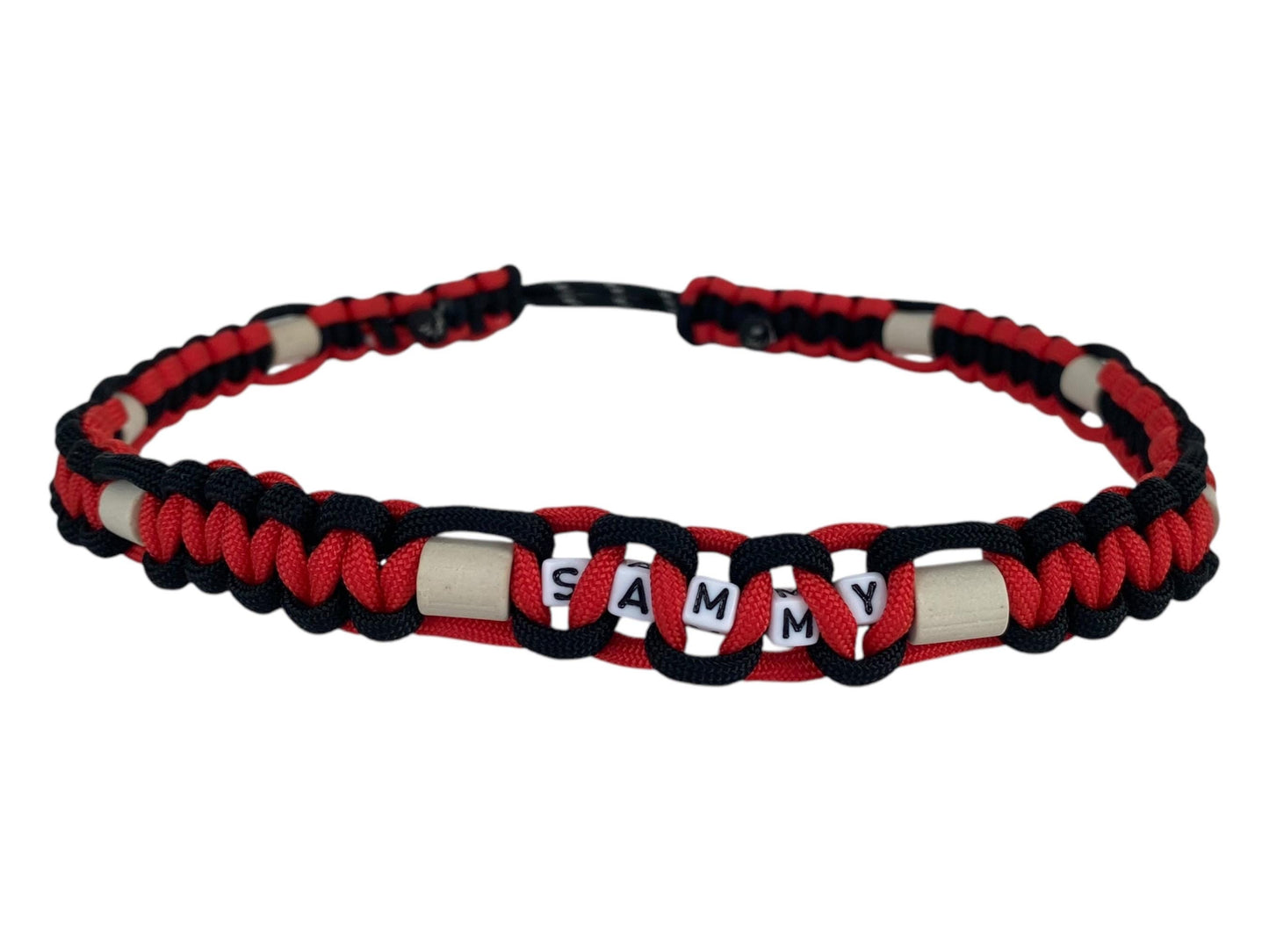 EM-Keramikhalsband “Poppy Rot & Schwarz”